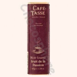Cafe-Tasse Noir fourre Fruit de la Passion Bar  45g