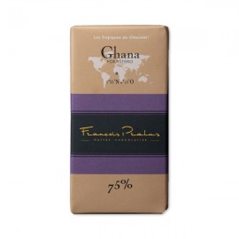 Pralus Pralus Ghana 75% Single Origin Dark Chocolate Bar - 100 g