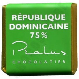 Pralus Francois Pralus Dominican Republic BIO 75% Dark Chocolate Napolitains Bag - 50 pc