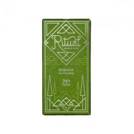 Ritual Chocolate Ritual Chocolate Ecuador Camino Verde 75% Single Origin Dark Chocolate Bar - 60 g