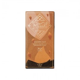 Ritual Chocolate Ritual Chocolate S'Mores 70% Dark Chocolate Bar 60 g