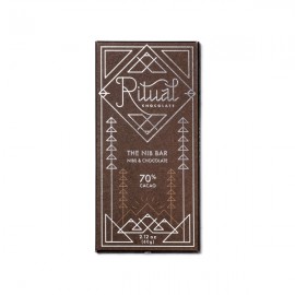 Ritual Chocolate Ritual Chocolate The Nib Bar 70% Dark Chocolate Bar - 60 g