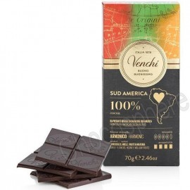 Venchi Venchi Le Origini South America 100% Dark Chocolate Bar - 70 g 117203