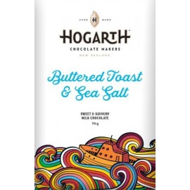 Hogarth Buttered Toast & Sea Salt 48% Milk Chocolate Bar 