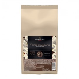 Valrhona Valrhona Les Perles Croquantes 55% Dark Chocolate Crunchy Pearls - 3kg 4719