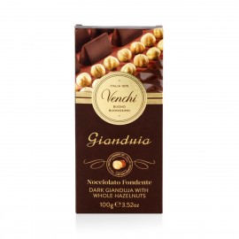 Venchi Venchi Milk Gianduja and Hazelnut Chocolate Bar - 100 grams 116302