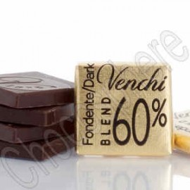 Venchi Venchi 60% Cacao Dark Chocolate Mini Tasting Square 117054